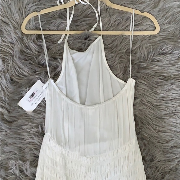 White Halter Dress - Picture 7 of 8